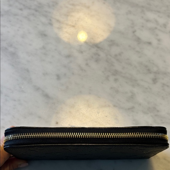 Louis Vuitton long Black zippy Monogram Wallet- authentic - Picture 9 of 11